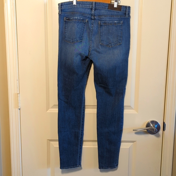 PARKER SMITH Skinny Denim Distressed Jeans Size 30 - Picture 4 of 10